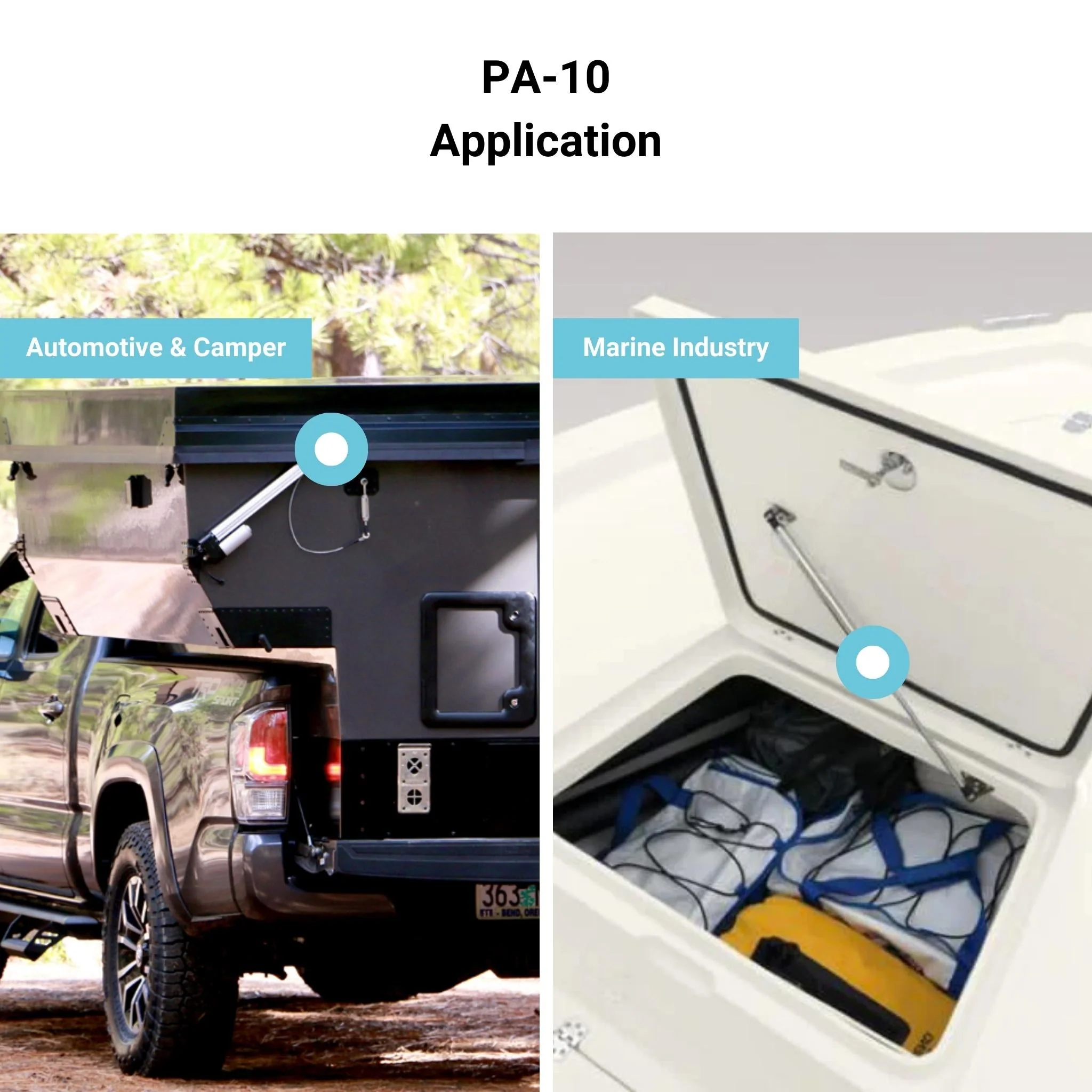 Water-resistant Linear Actuator IP66 - Optional Feedback - Image 7