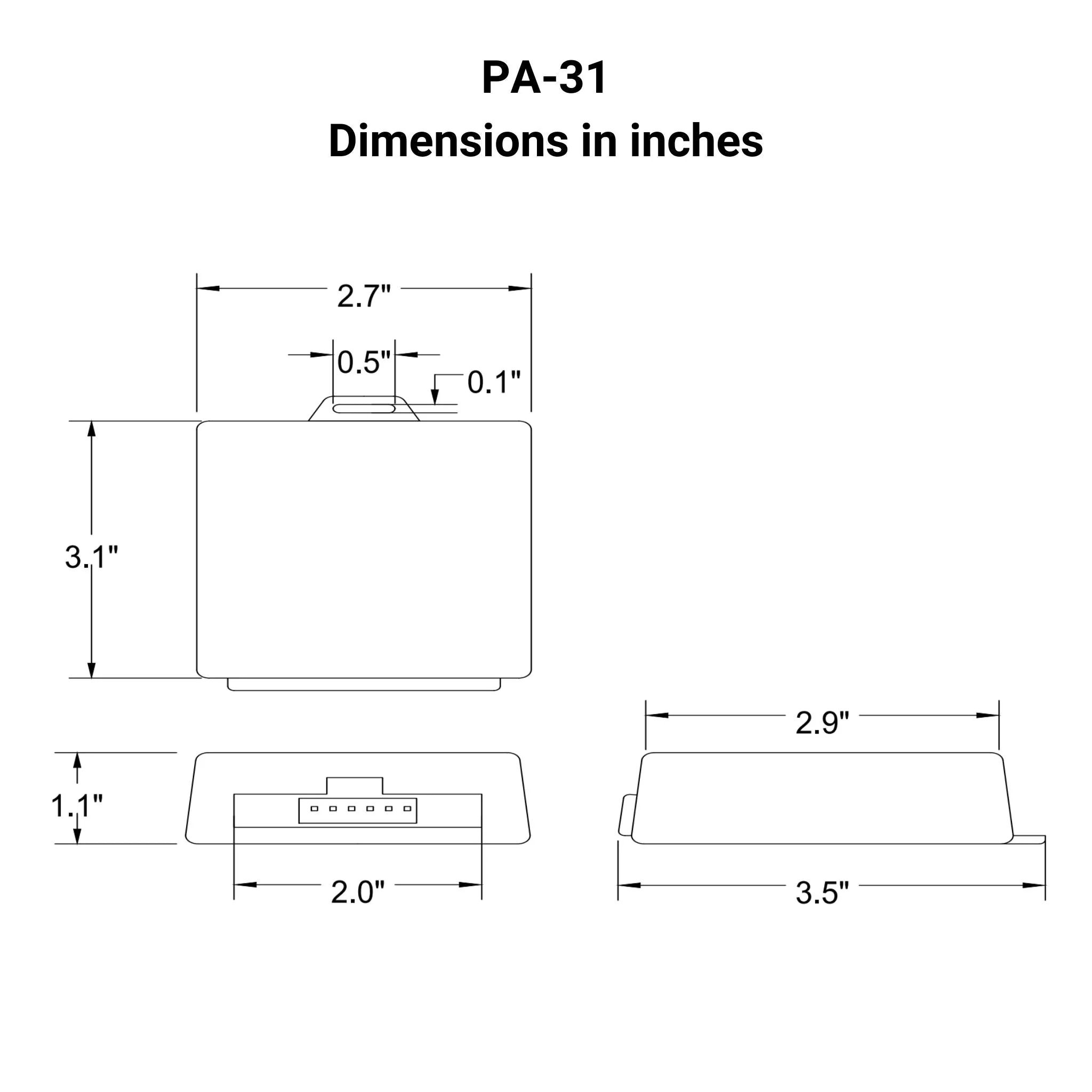 12 VDC - 20A Control Box - 1 Channel - Wireless Remote - Image 5